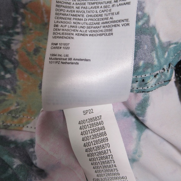 Supreme ®/The North Face® Men's Trekking Packable Belted Short Flowers Size M - Picture 10 of 12